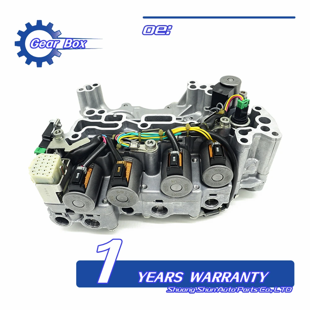 

New JF015E RE0F11A CVT Transmission Valve Body With Solenoids For Nissan Sentra Note Versa Altima Bluebira Elgrand Suzuki