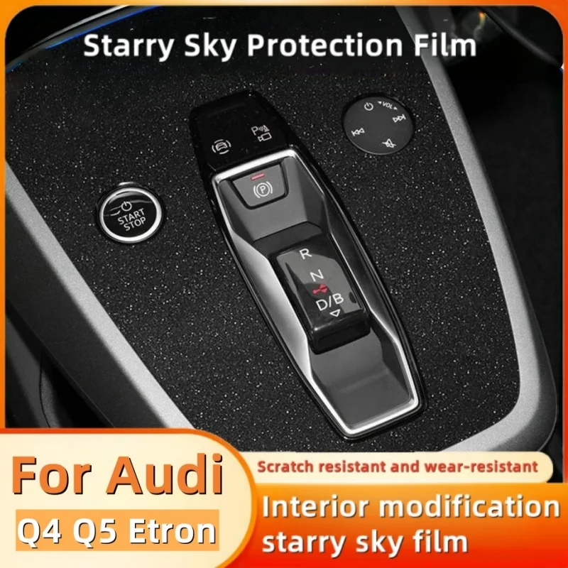 For Audi Q4 Q5 Etron Starry Sky Film Interior Modification Central Control Instrument Screen Protective Film Car Interior