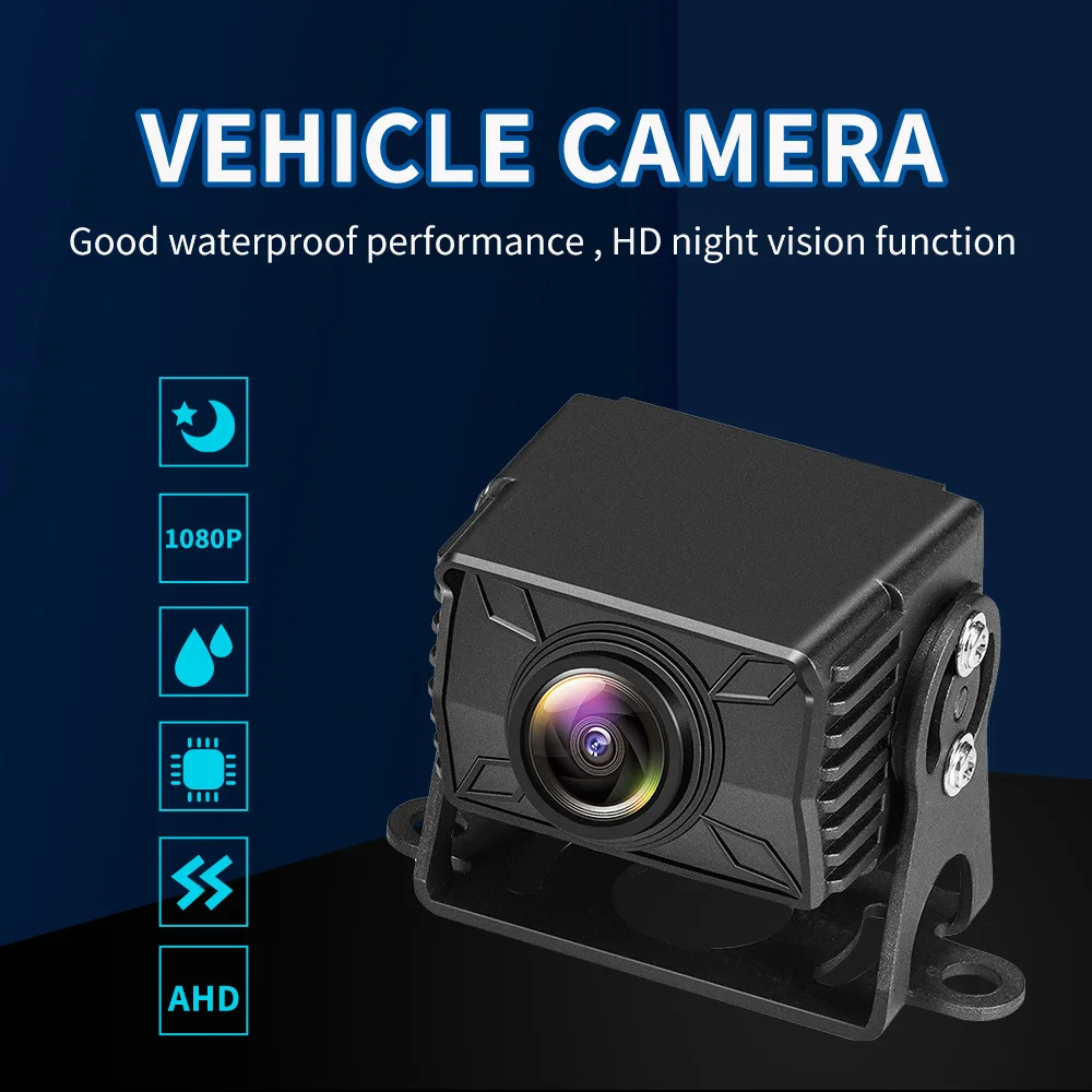 

Truck Vehicle Camera Lens Aviation Connector 5V AHD720 or AHD1080P IP65 Waterproof Night Vision Fit Truck Bus Van Car Dash Cam