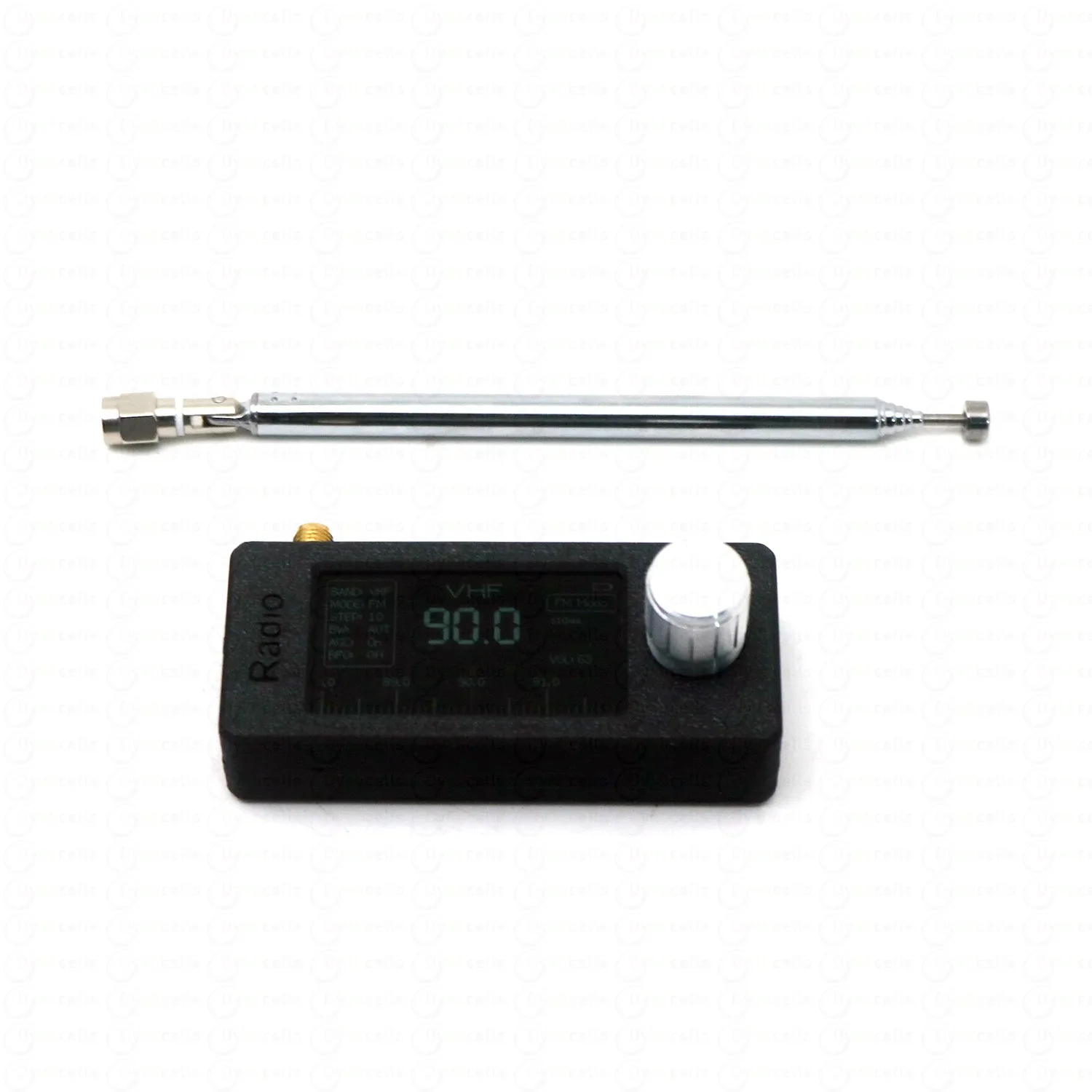 Pocket ESP32S3 SI4732 Receiver Digital Display All-band DPS Radio SW LW AM FM SW Radio Station Broadcasts Medium Wave Shortwave