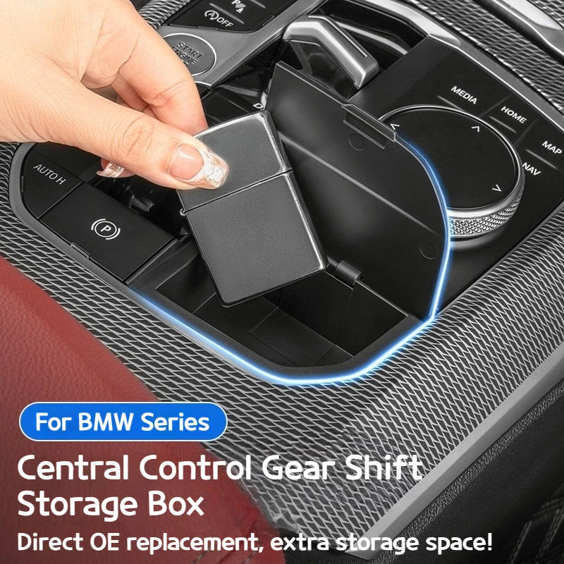 

LHD For BMW 2 3 4 Series X3 X4 X5 X6 X7 F40 G20 G26 G01 G02 G05 G06 G07 I4 Car Central Console Gear Lever Modified Storage Box