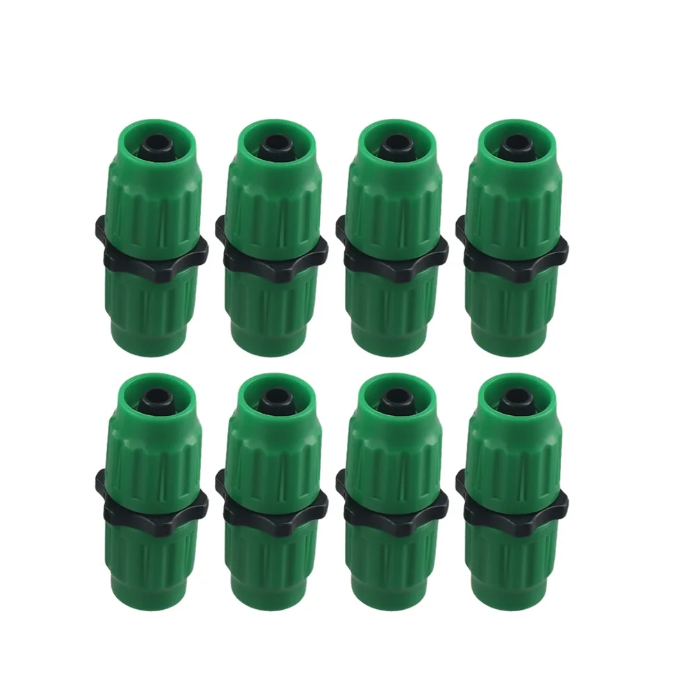 Expandable Garden Hose Repair Kit Green Plastic Fitting Connector For 5/8 3/4 Inch For Multi Function Hose Pipe Leakage