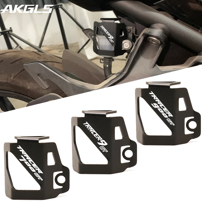 For YAMAHA TRACER 9/gt 7/gt tracer 900 /700 gt TRACER 9gt Accessories Rear Brake Fluid Reservoir Cover Oil Tank Protection