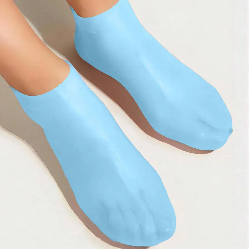 1 paar Frauen Silikon Socken Trockenen Rissige Füße Fußpflege Socken Spa Pediküre Socken Massage Feuchtigkeitsspendende Gel Fuß Pflege Werkzeug
