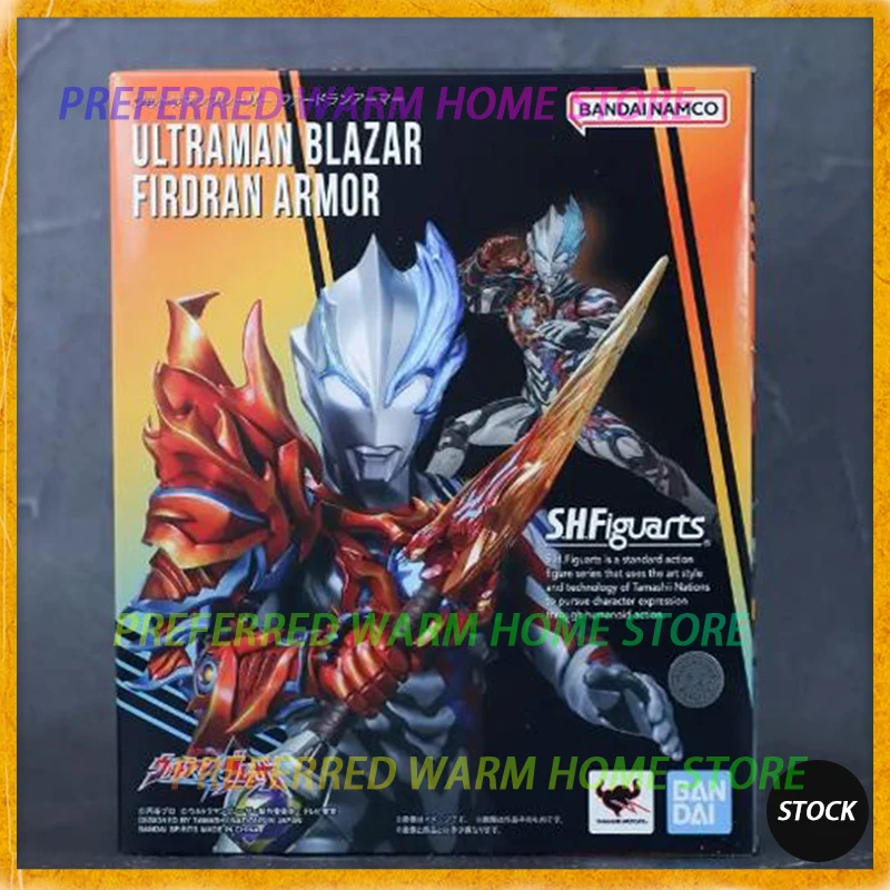 In Stock Originate BANDAI SHF ULTRAMAN BLAZAR FIRDRAN ARMOR Movable Model Toys Collect S.H.FIGUARTS Ultraman Blazar