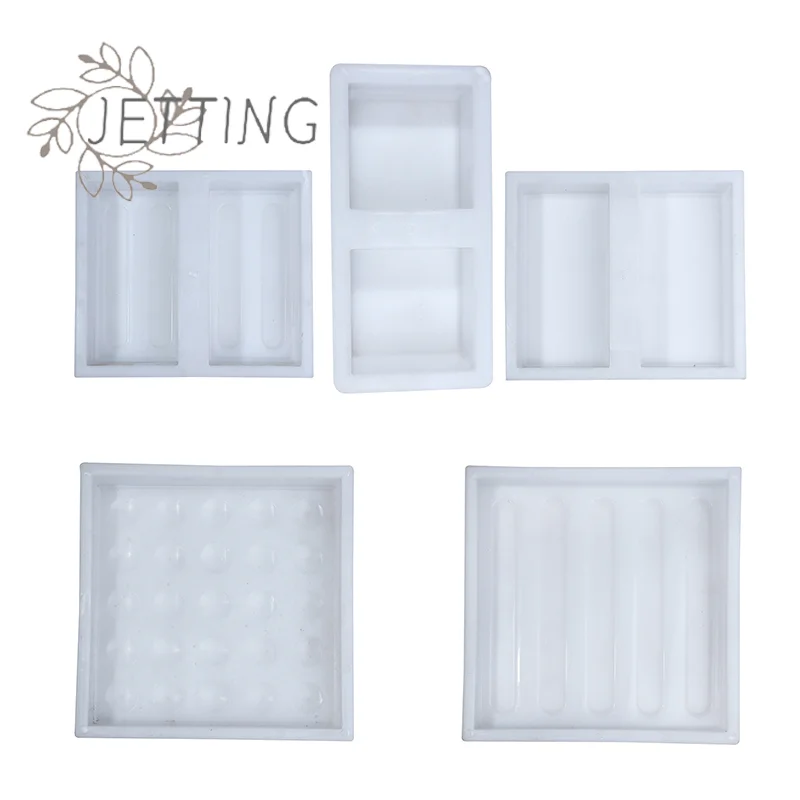 Hot DIY Paving Brick Mould Shaped Walk Maker Reusable Concrete Path Maker Mold SteppingFor Lawn Patio Yard Garden - view 6