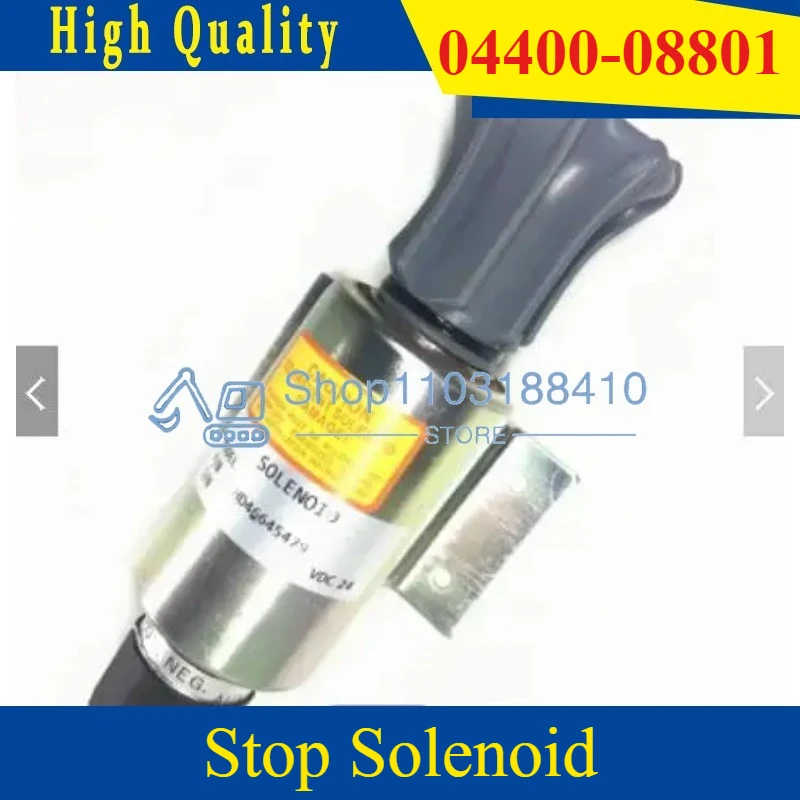 

Для S6R S6R-PTA S12R S16R SR Stop Соленоид 2370-24ESU1B5S 04400-08800 2370-12ESU1B5S 04400-08801 Электромагнитный клапан отключения топлива