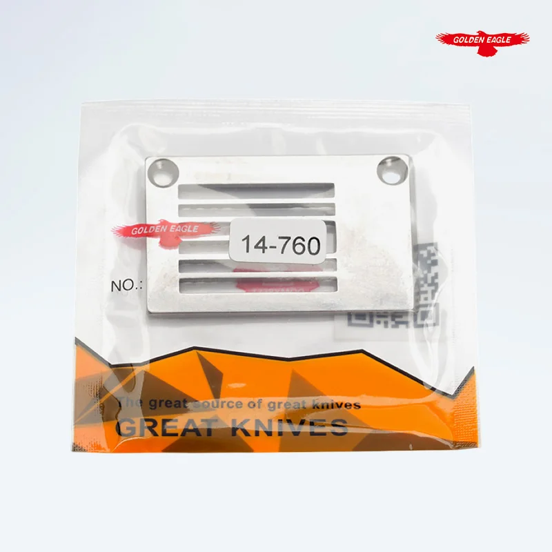 Golden Eagle Needle Plate 14-760 for KANSAI SPECIAL DVK-1702BK Three Needle Five Thread Interlock Sewing Machine Parts