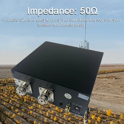 160MHz 100W Aluminium Alloy Portable SDR Transceivers Radio Switch Antenna Sharer Practical Signal Equipment Accessory