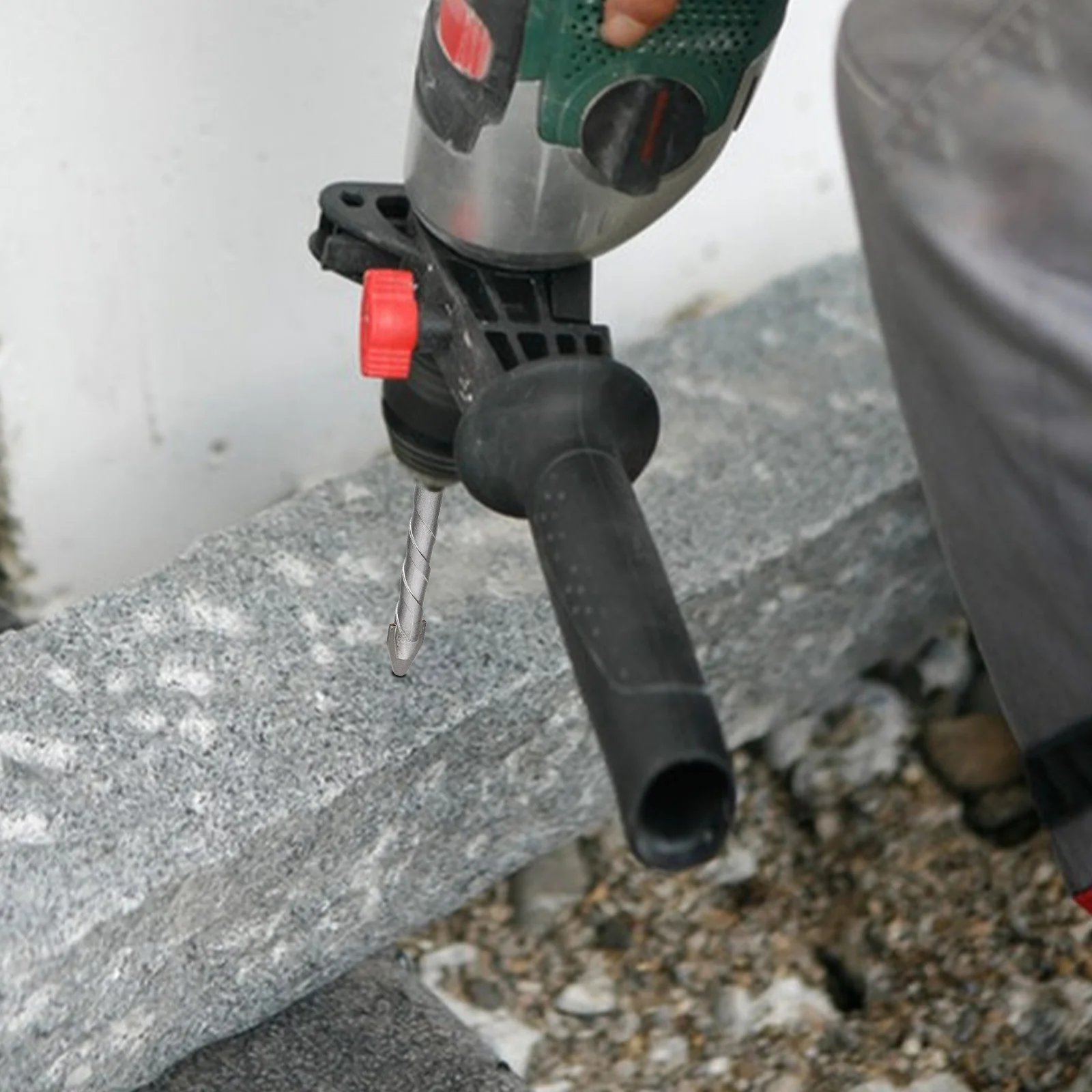 

5Pcs Eccentric Drill Bit Set Unique Head Design Stable Accurate Drilling Through Various Materials DIY Professional Use