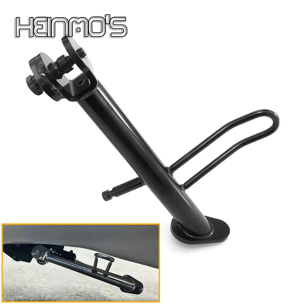 

For Vespa GTS 300 GTV Motorbike Adjustable Kickstand Side Stand Holder Parking Rack Support Foot Scooter Sidestand Holder