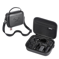STARTRC for DJI Pocket 3 Storage Bag PU Waterproof Carrying Case Travel Shoulder Bag for Osmo Pocket 2 Sport Camera Accessories