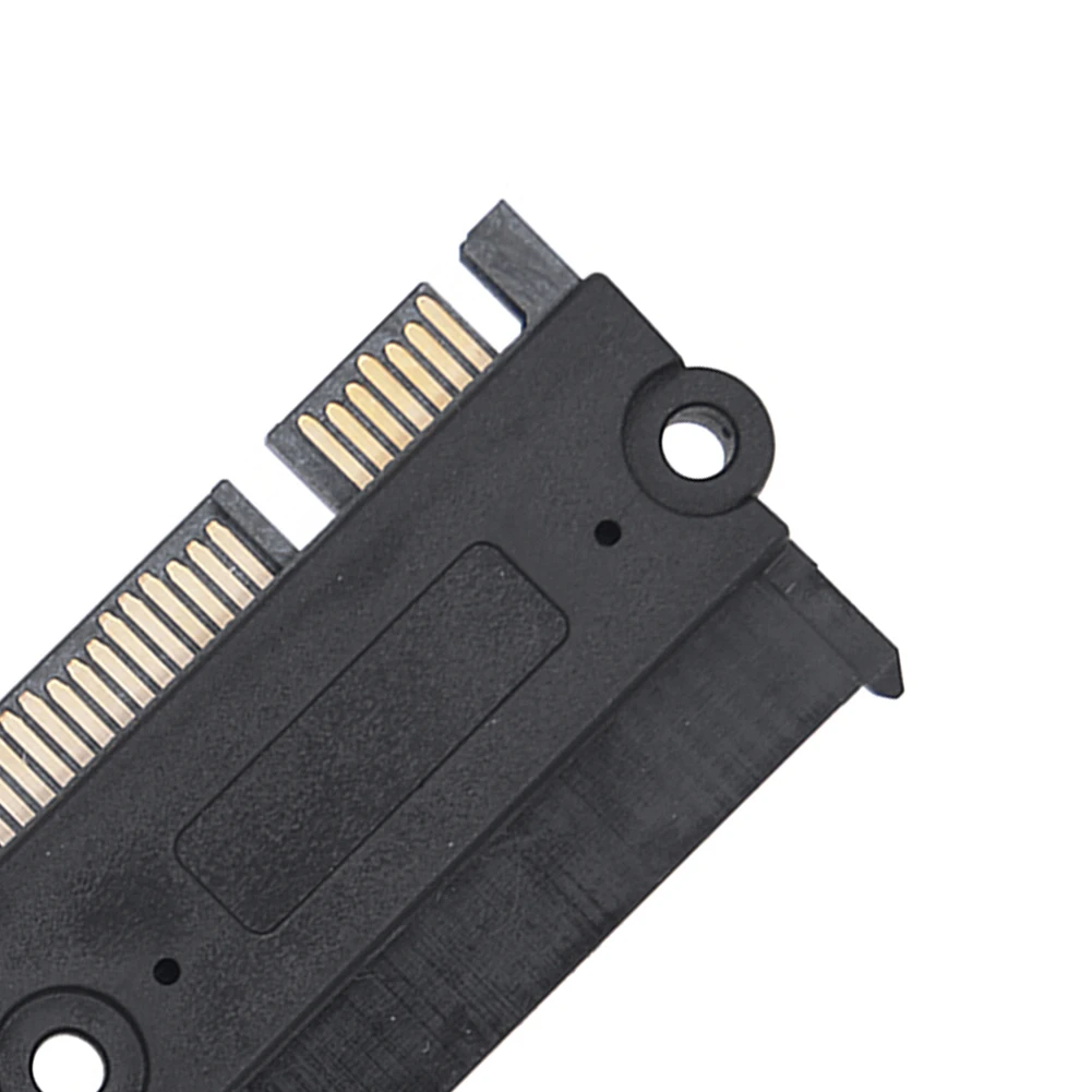 SATA Male To Female Power Data Converter 22Pin 7+15 Male To Female Straight Head Converter Head Power Data Adapter