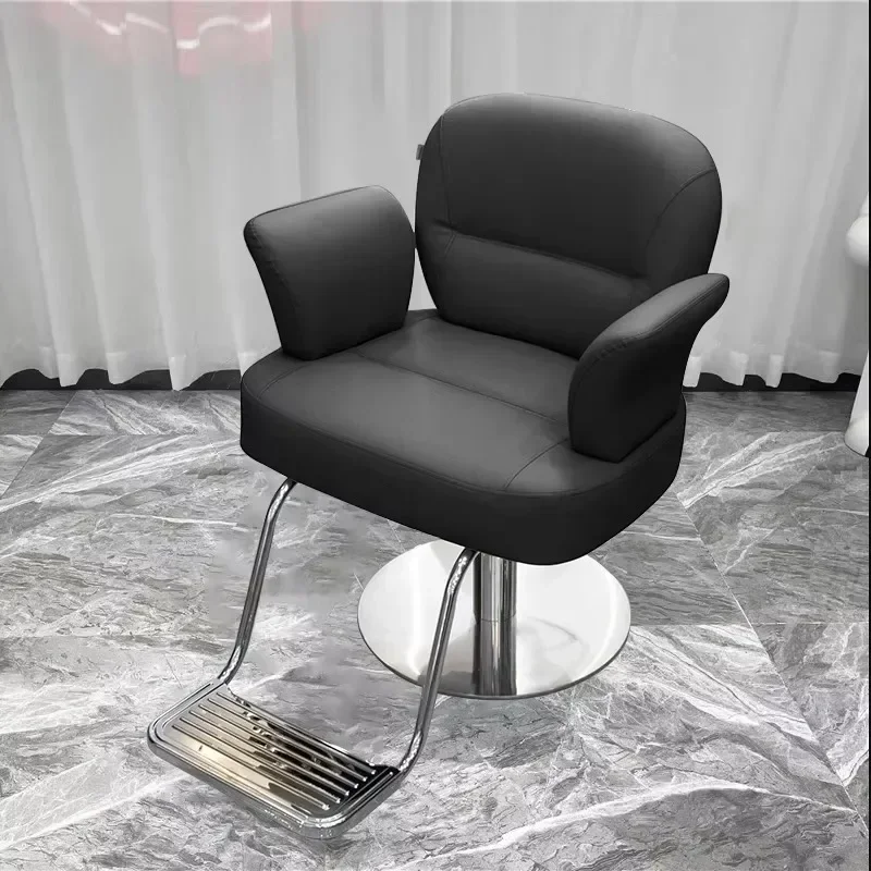 

Simple Premium Barber Chair Personalized Modern Portable Retro Barber Chair Beauty Salon Cadeira De Barbeiro Salon Furniture