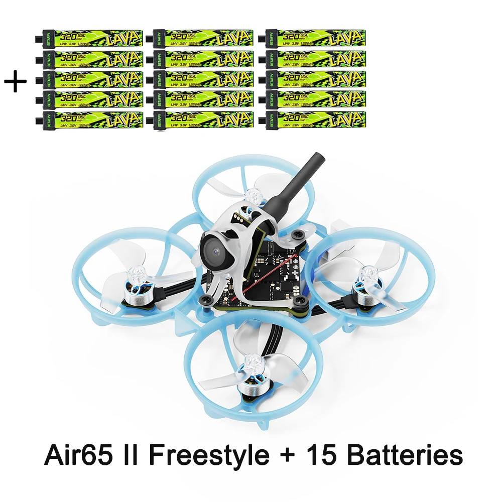 BETAFPV 2026 Air65 II ELRS 2.4G borstelloze Whoop Quadcopter Champion Racing Freestyle 1S RC Drone met LavaⅡ320mAh 1S95C batterij