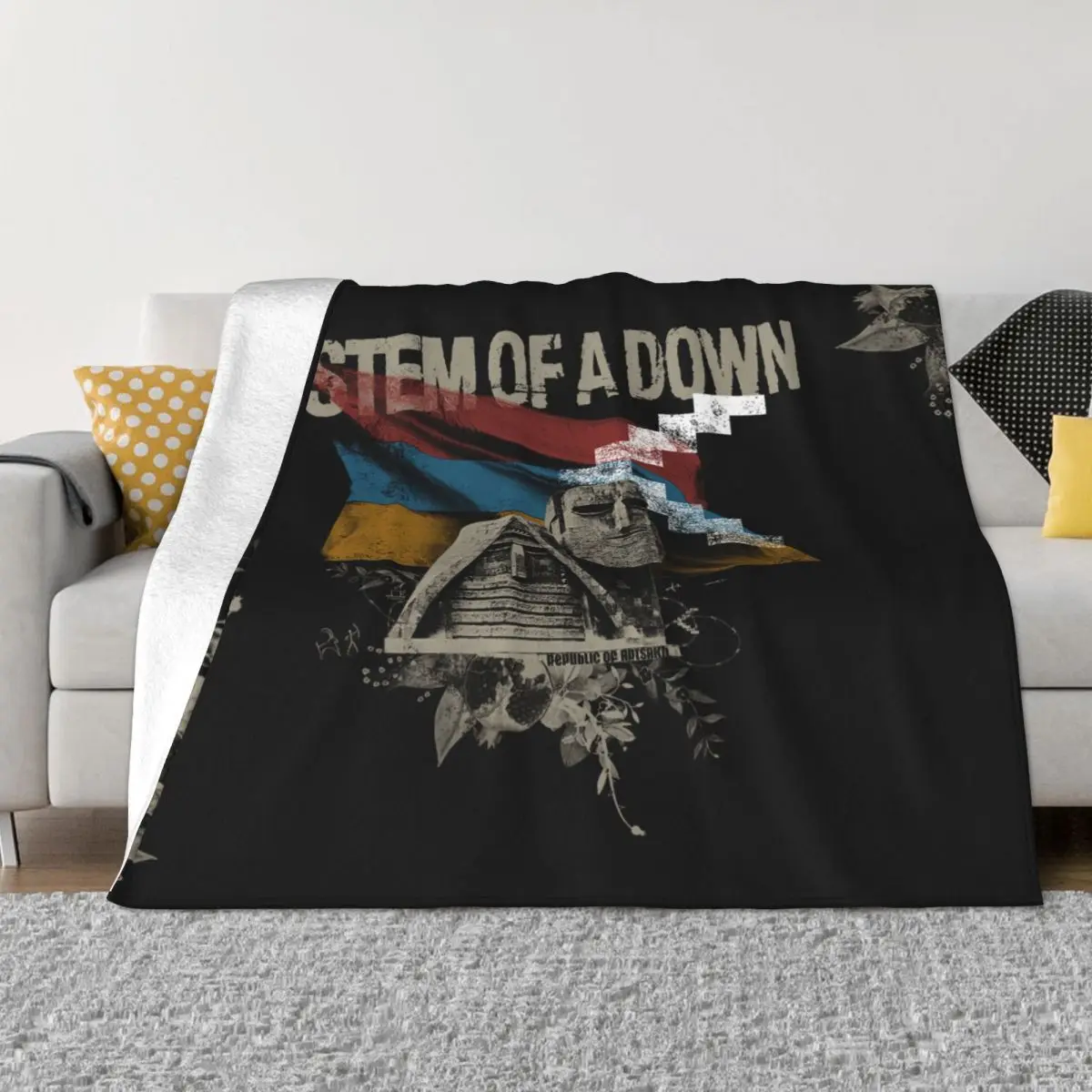 System Of A Down 1217 Home Bed Blanket Winter Warm Blanket Throw Blanket