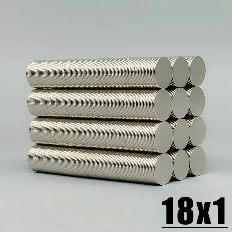 أداة الثلاجة مغناطيس شكل دائري 18x1 مللي متر 10-500 قطعة لحديقة المطبخ مكتب الحرفية Diy بها بنفسك السبورة الثلاجة 18*1 Imane 18 مللي متر * 1 مللي متر
