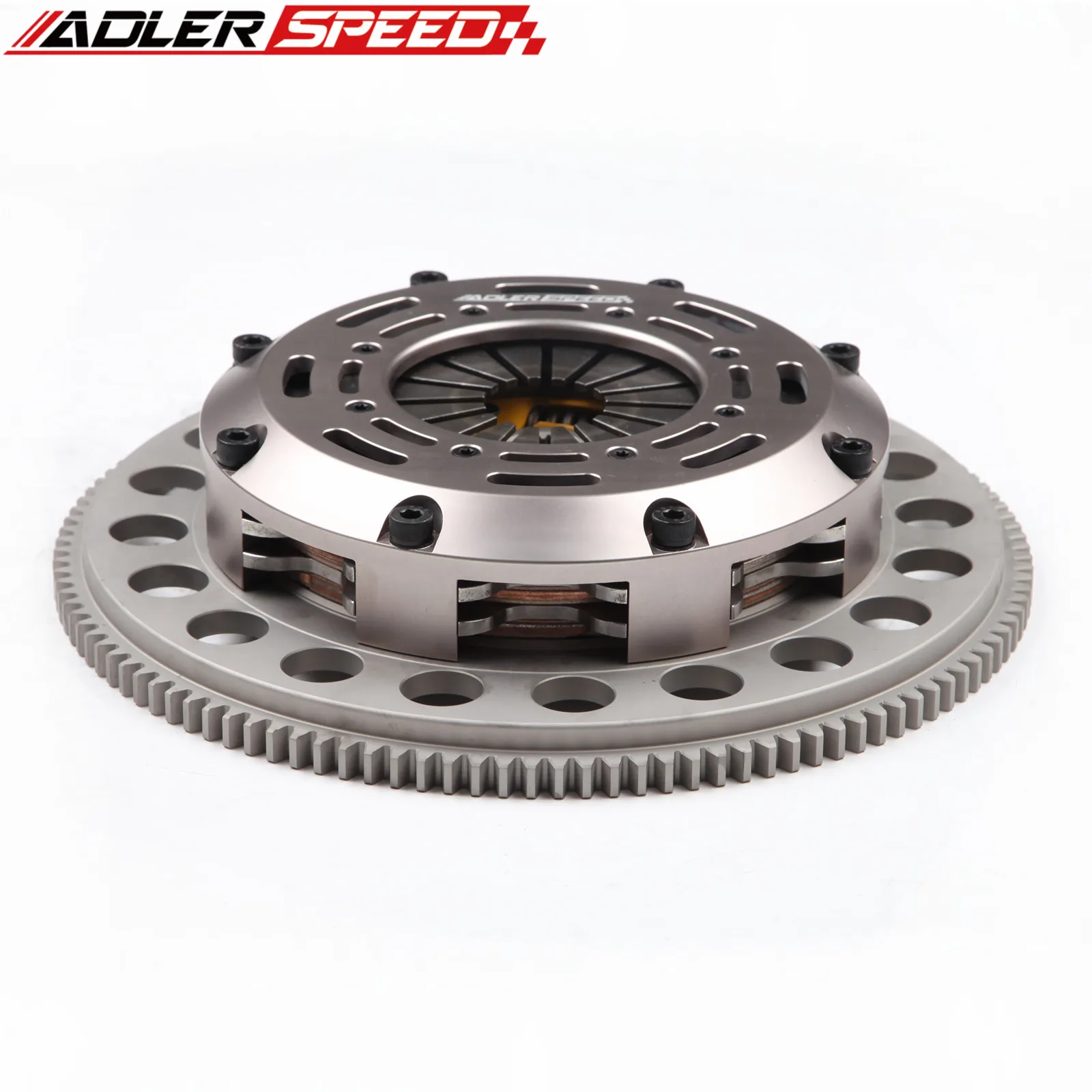 

ADLERSPEED Racing & Street Clutch Twin Disc Kit For 88-93 Toyota Celica All-Trac, GTS 2.0L 3SGTE Medium WT