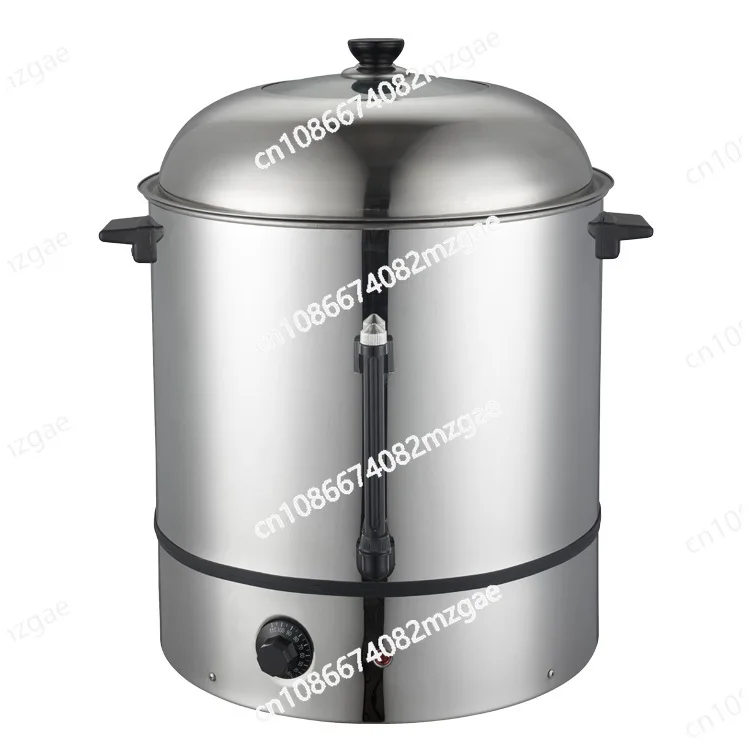 

30L stainless steel 201 electric steamer electric steamer stainless steel corn bucket boiling water bucket food steamer
