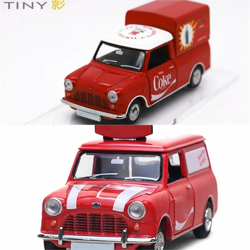 

Крошечный 1:50 Morris Mini Pickup/ Austin Mini Countryman красная литая под давлением модель автомобиля