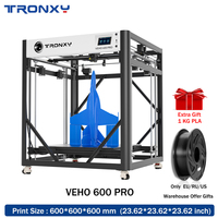 TRONXY VEHO 600 PRO FDM 3D Printer 23.62*23.62*23.62 inch Print Size CoreXY Direct Drive Extruder 3D Printer With 1KG PLA Gift