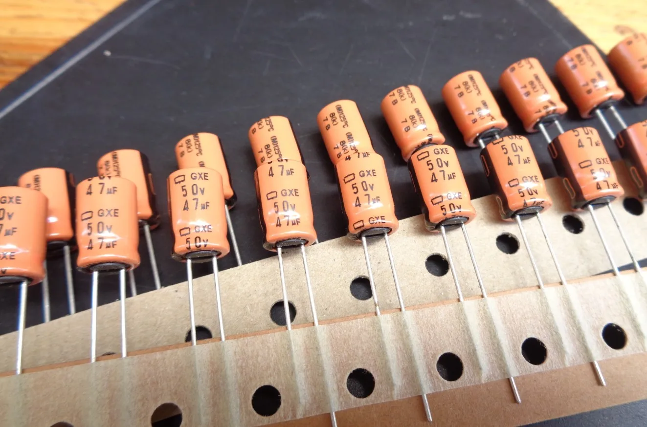 50pcs/lot Japan original NIPPON GXE series high frequency low resistance longlife aluminum electrolytic capacitors FREE SHIPPING