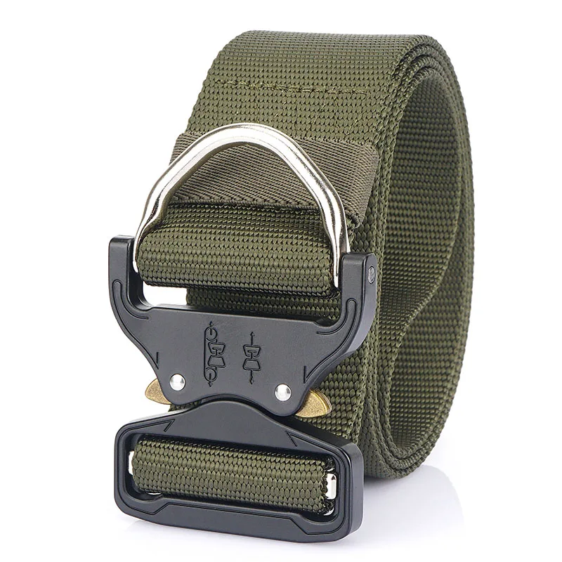 TUSHI Neue Taktische Gürtel Gewebt Langlebig Automatische Schnalle Männer Gürtel Armee Outdoor Jagd Multifunktionale Nylon Gürtel Mann Hosen Gürtel – Detail 18