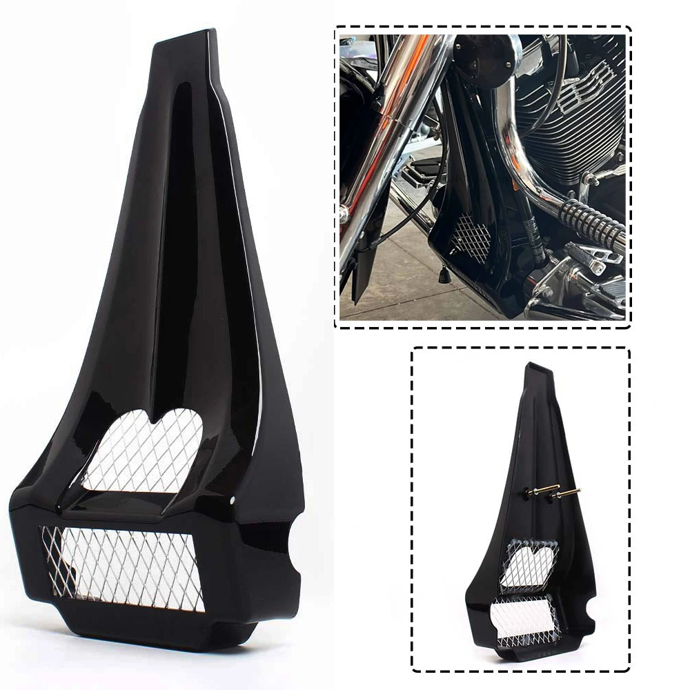 

Fits For Harley Touring FLH Road King Electra Street Road Glide 1997-2013 Front Chin Spoiler Radiator Grill
