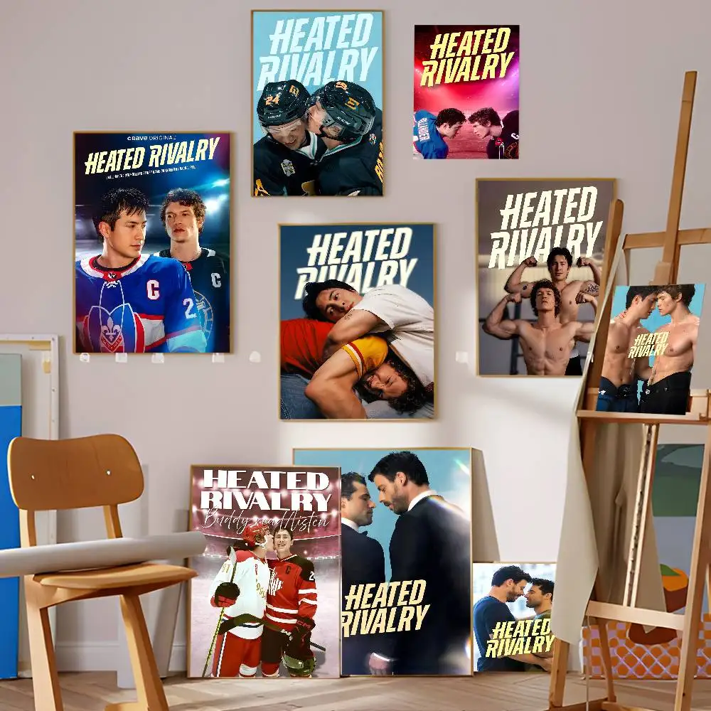 Love TV Series H-Heated R-Rivalry Anime Posters Sticky HD Quality Wall Art Retro Posters for Home Kawaii Room Decor