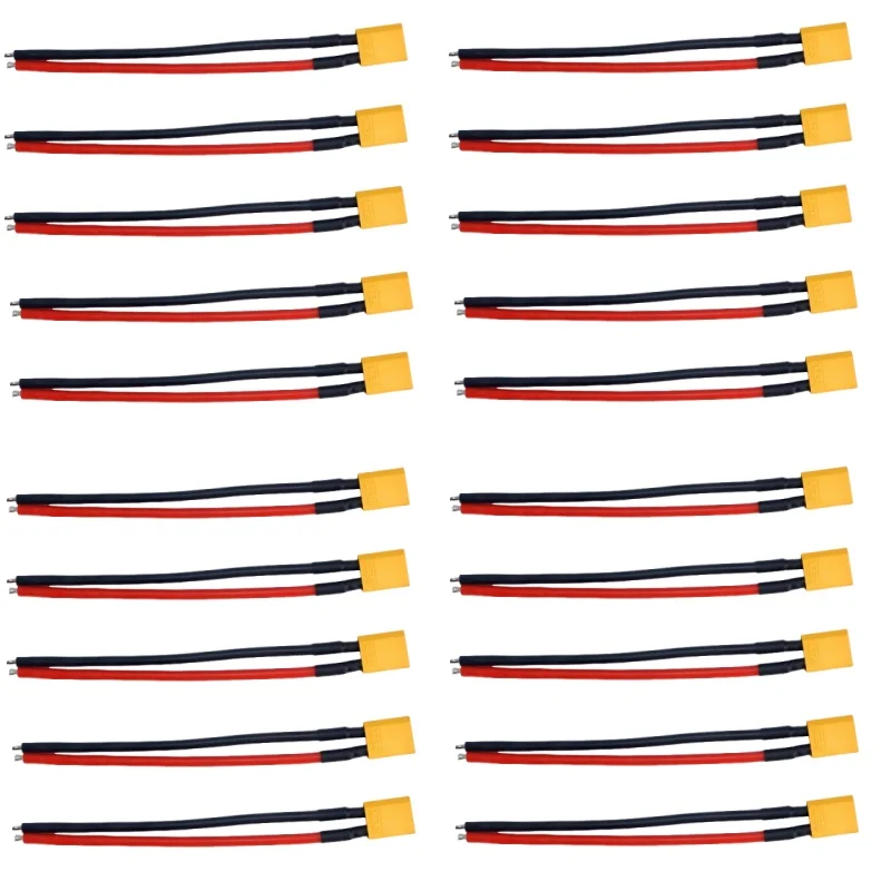 XT30 Mannelijke en Vrouwelijke Connector Plug Set met 16AWG Siliconen Draad voor FPV Drones RC Lipo Vaste Vleugel Batterij Verbindingen