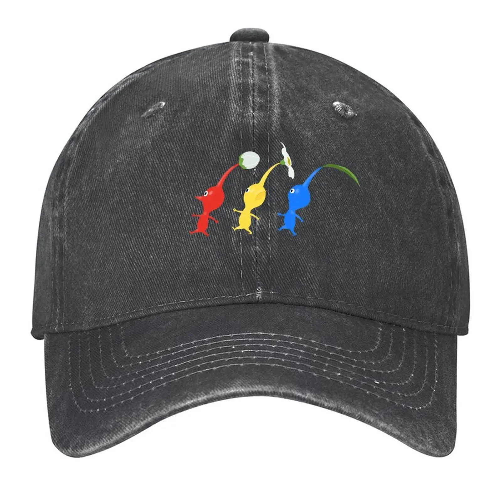 

3 Pikmin Running Baseball Cap Dropshipping tactical cap Cosplay hard hat Women's Beach Outlet 2025 Men's