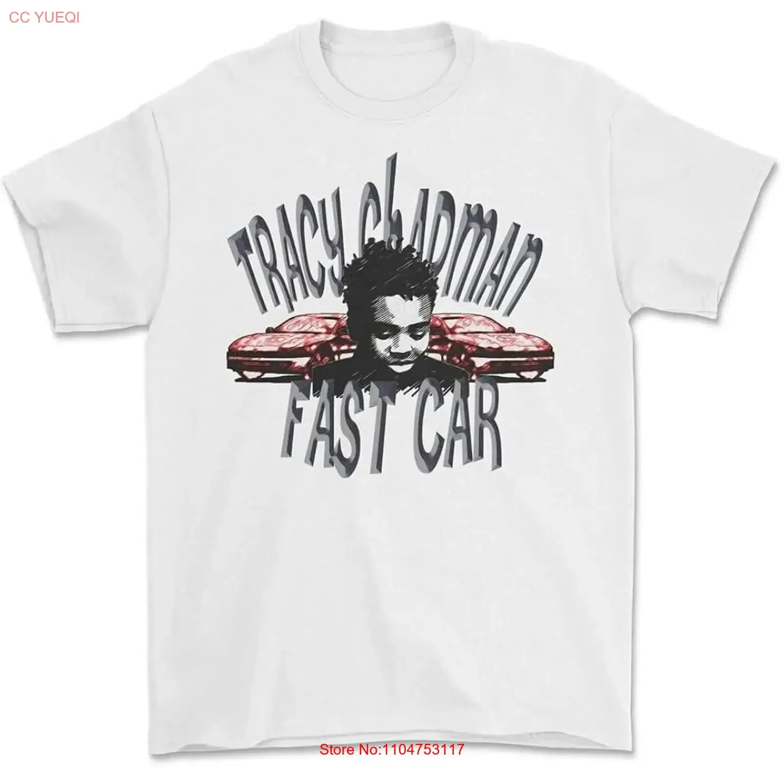 New Tracy Chapman Singer Heavy Cotton White All Size T Shirt IN712 vintage Washed Versatile designer clothes Slightly Soft