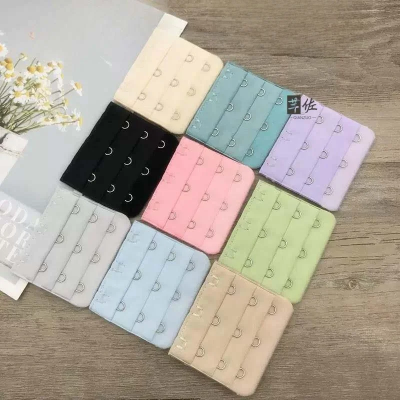 Three Row Extended Buckle Extended Strapless Bra Underwear Closure Large Stretch Connectors Ladies Innerwear Home Clothes
