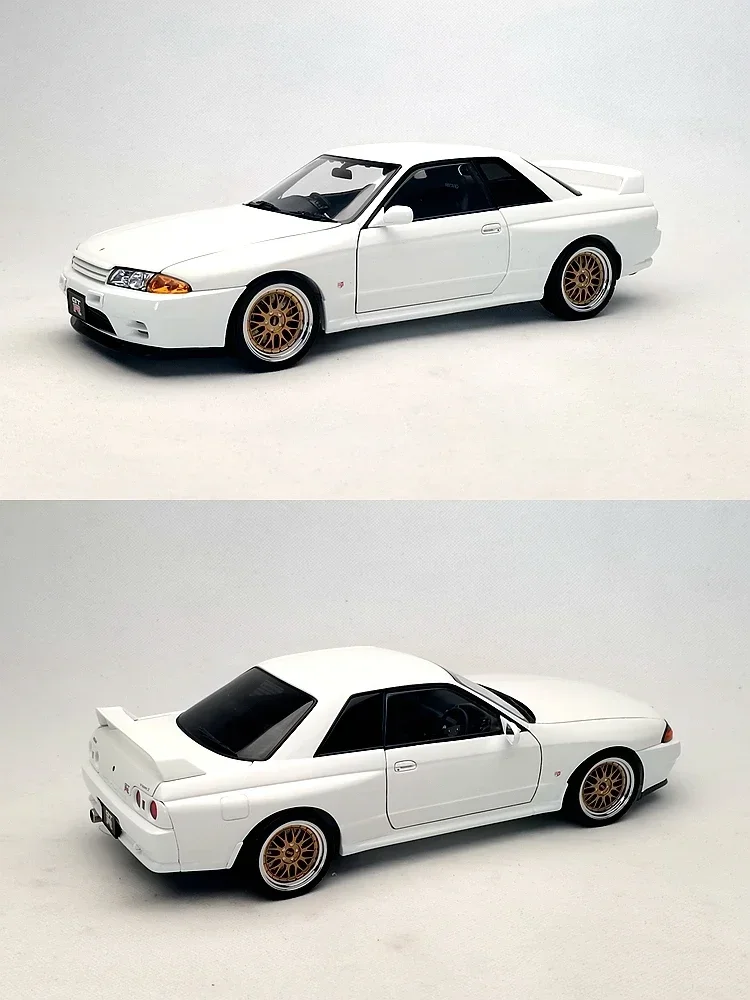 AUTOart 1:18 GTR R32 simulation alloy car model collection gift metal high-end collection gift ornament miniature model