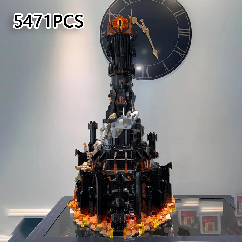 

Набор строительных блоков MOC 10333 «Черная башня» (5471 деталь) – модель для сборки, игрушка для мальчиков и взрослых, подарок на день рождения и Рождество