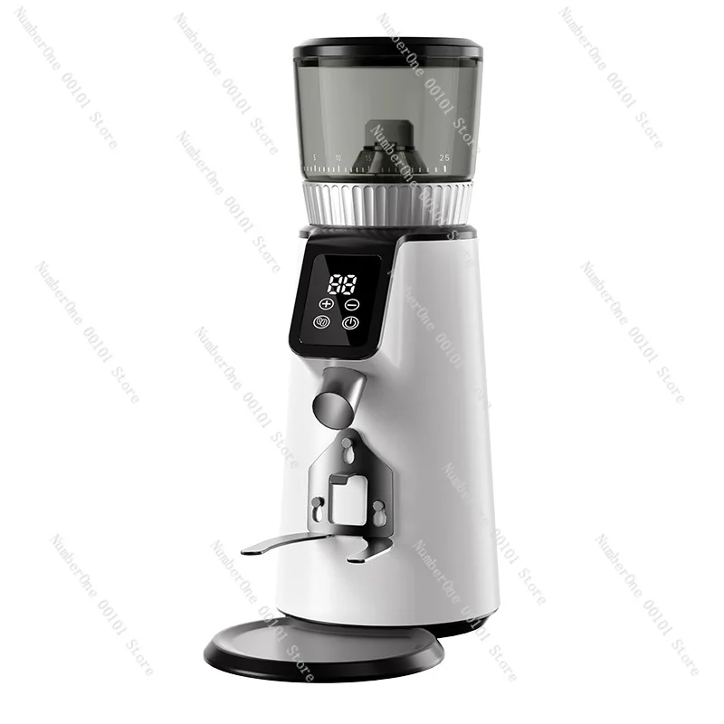 Automatic Coffee Bean Grinder, Electric Burr Grinder with Quantitative Setting for Home Commercial