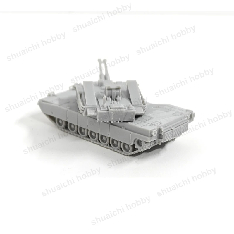 5PC 1/144 Scale M1 AGDS Self-Propelled Anti-Aircraft Gun Vehicle Uncolored Static Tank Model for Military Enthusiasts Collection