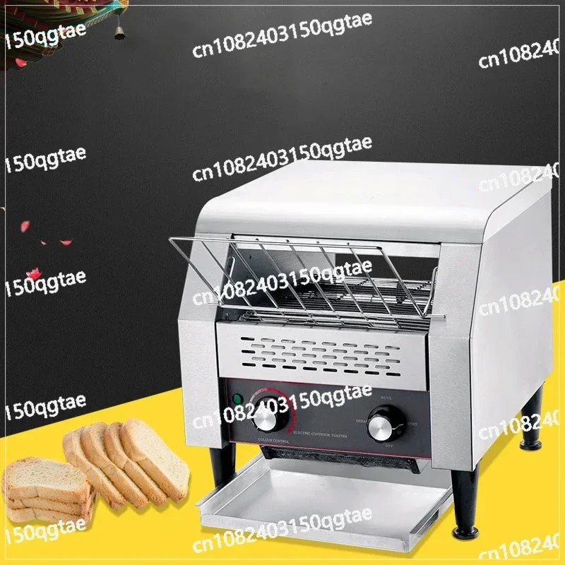 Commercial Chain Type of Toaster Oven Vertical Bread Furnace Toaster Food Processing Equipment 220V  1PC