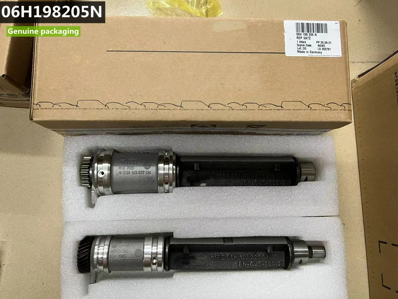

Genuine New Oem 06H198205N Balance Shaft Repair Set w Oil strainers Kit For VW Golf Jetta Audi A4 A5 A6 A8 TT EA888 Gen2