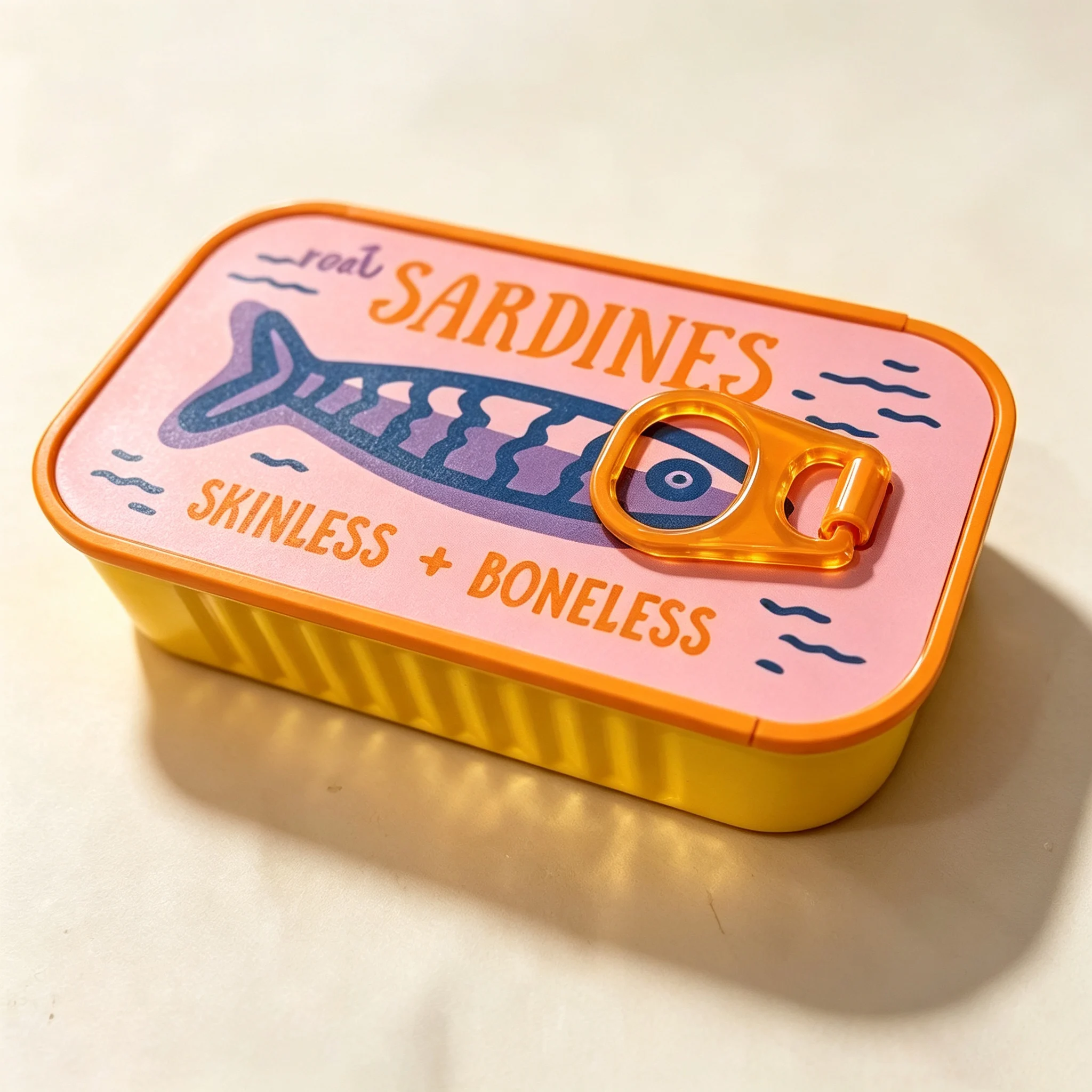 Sardine Tin Jewelry Box 3D Pri - 3D Print Isopropyl Alcohol 评论和价格