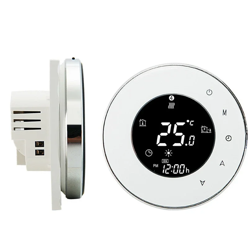 Hot Sale Water Heating Energy Saving Thermostat with Touchscreen LCD Display Weekly Programmable Room Temperature Controller