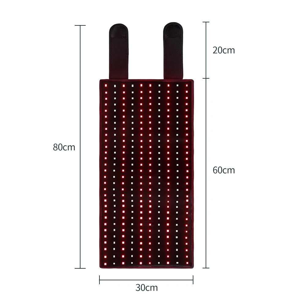 حزام علاج LED بالقرب من الأشعة تحت الحمراء ، أجهزة يمكن ارتداؤها ، لف الوسادة ، ضوء أحمر ، تخفيضات كبيرة