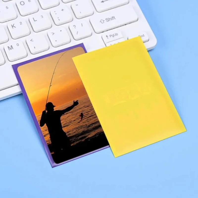 50Pcs/Pack Protective Sleeve Card Protectors Transparent Cards Collection Holders PVC Trading Card Storage 69x94mm