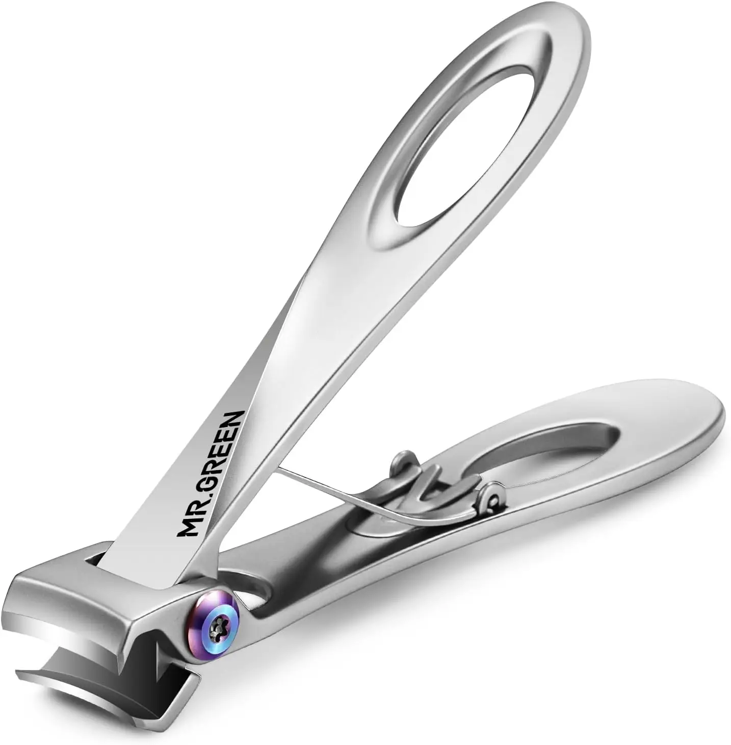 

Wide Jaw Stainless Steel Nail Clipper for Thick Hard Toenails, Manicure Tool Large Size