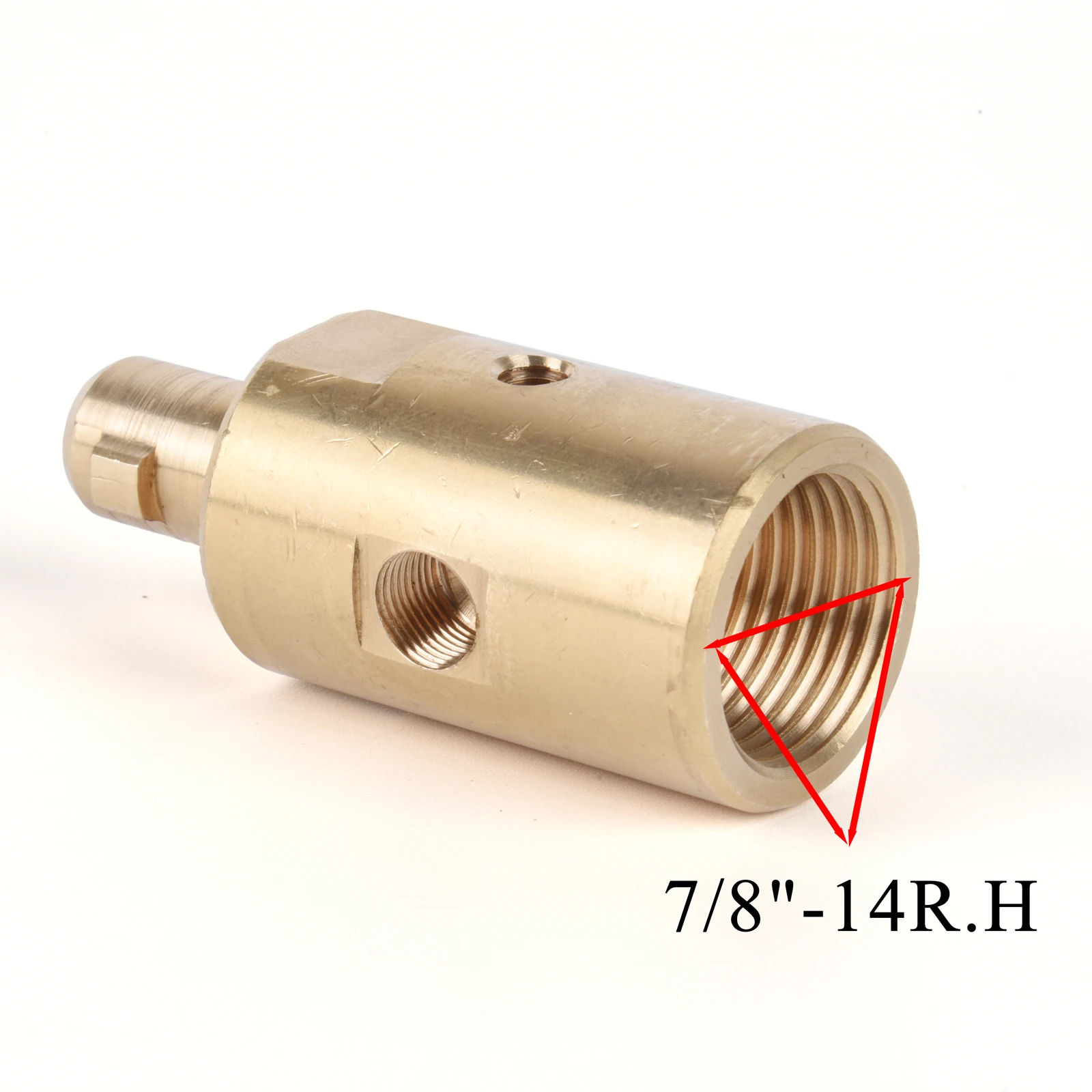 Tapón de antorcha TIG Dinse 35-70 con manguera de gas de argón compatible con antorchas serie WP 26 LDT-26R