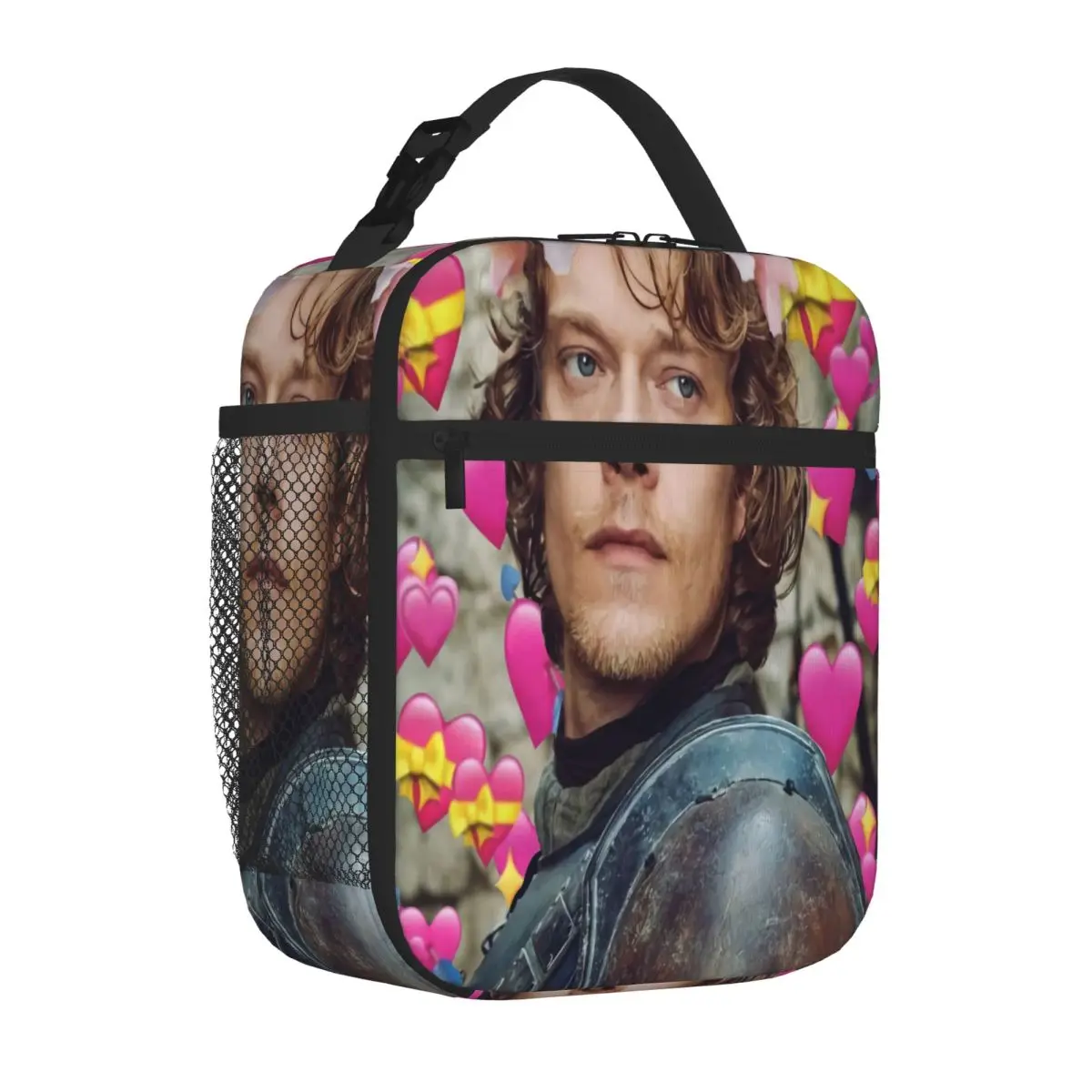 Hot Sale Theon Greyjoy Decorative Large Capacity Sports Lunch Bag Road Trip Carry Lunch Bag