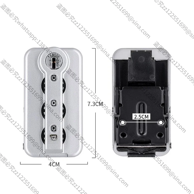 Suitcase Combination Lock Replacement Tie Rod Luggage Accessories TSA006 Lock Suitcase BuckleLock