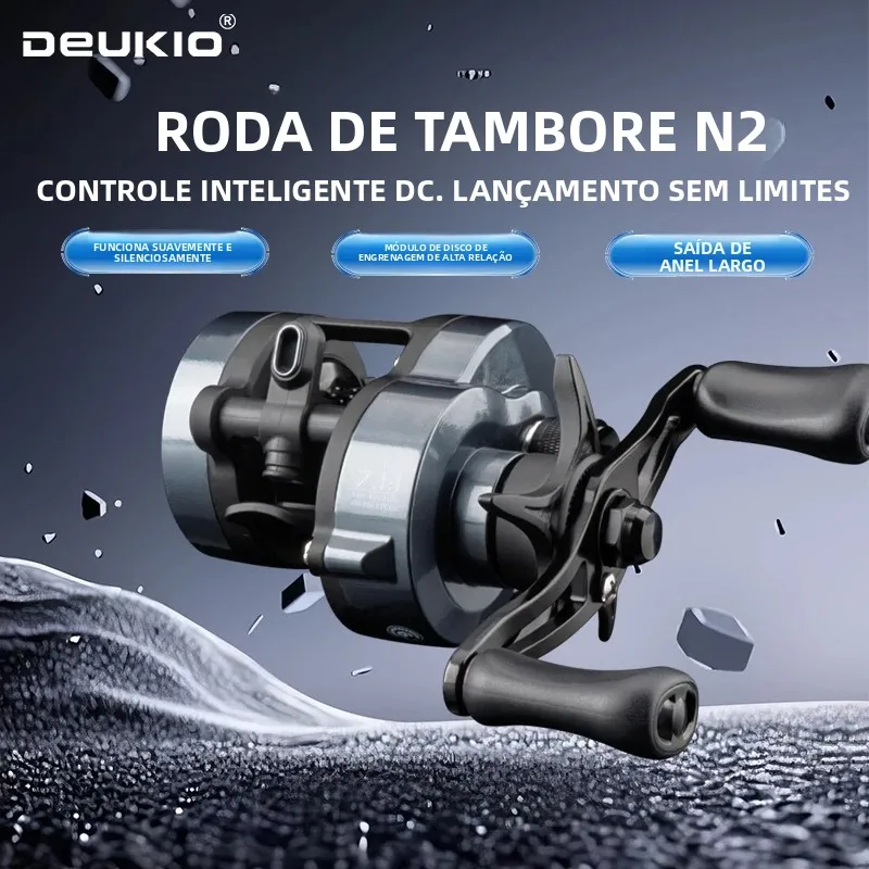 deukio-dc-電子ブレーキドラムリールアンチバックラッシュマイクロルアーロングキャストサウンドアラート付き-71-1-8kg-ドラッグベイトキャスティングリール