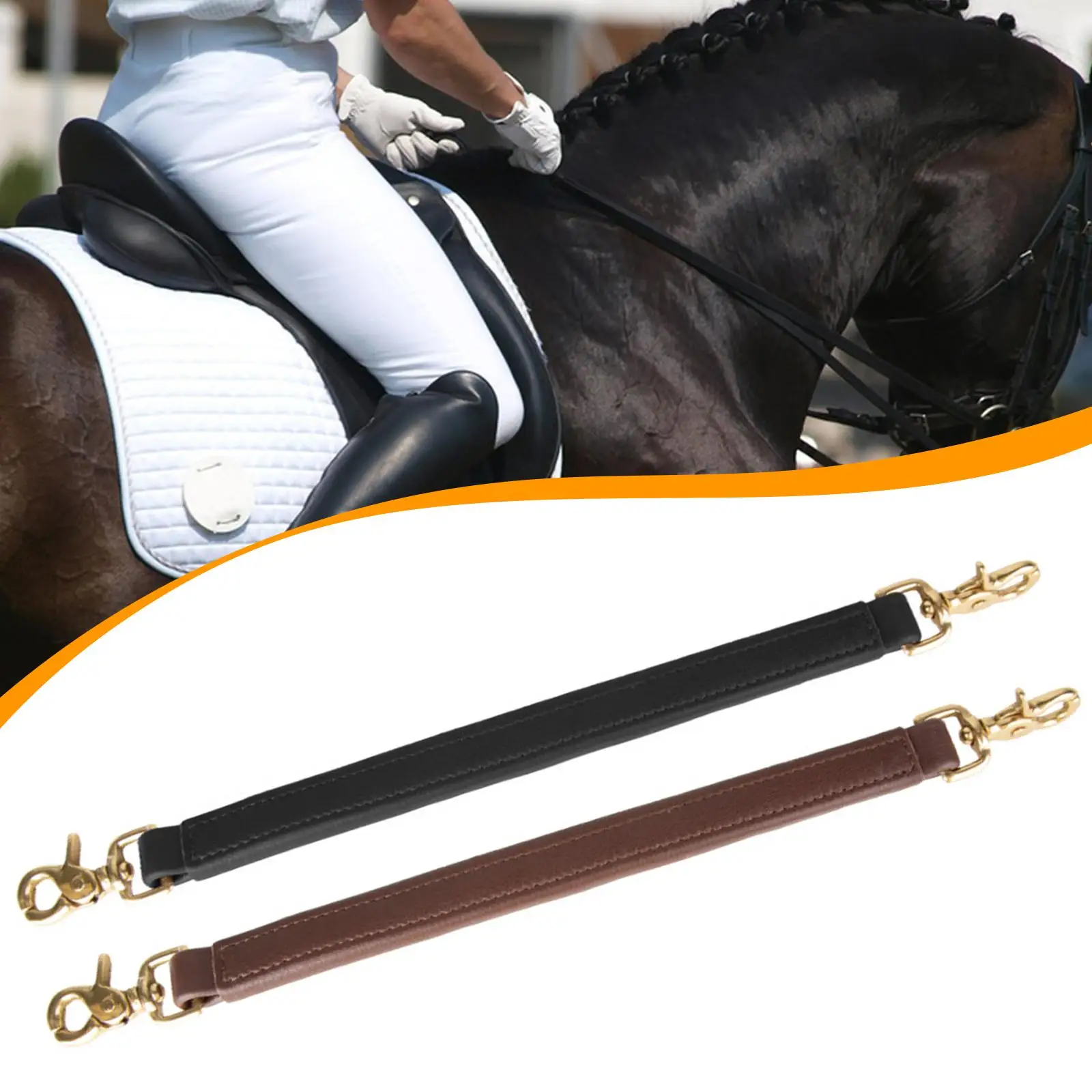 サドルグラブストラップアタッチメント-puレザー、ハンドホールドストラップ、乗馬トレーニング用馬術用品、初心者向け