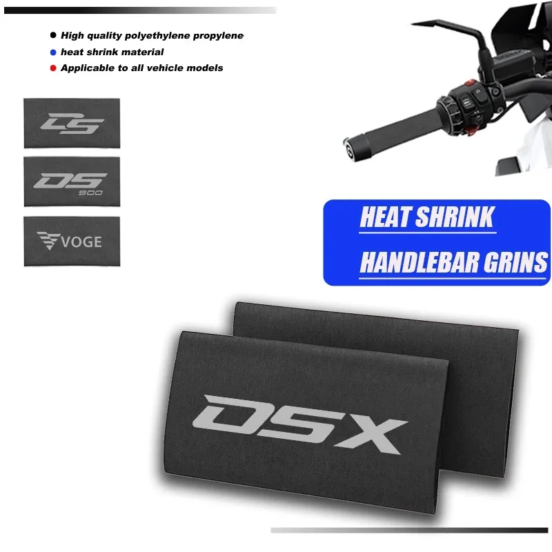 

Motorcycle Heat Shrink Handlebar Grip No-Slip Accessories PE Lever Cover Voge DSX 900 DS900X DS525X 650DS 500DS 300DS SR4MAX